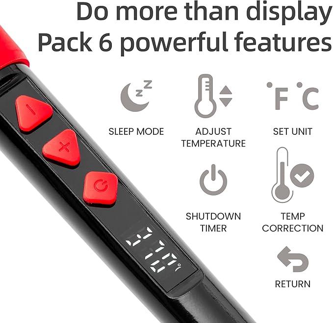 Soldering Iron Kit, 60W LED Display Digital Solder Pen, 5pcs Replaceable Tips, 21-in-1 Fast Heating with Solder Wire, Stand, Desoldering Pump, Wire Stripper, for Electronics Repair Hobby DIY 120V