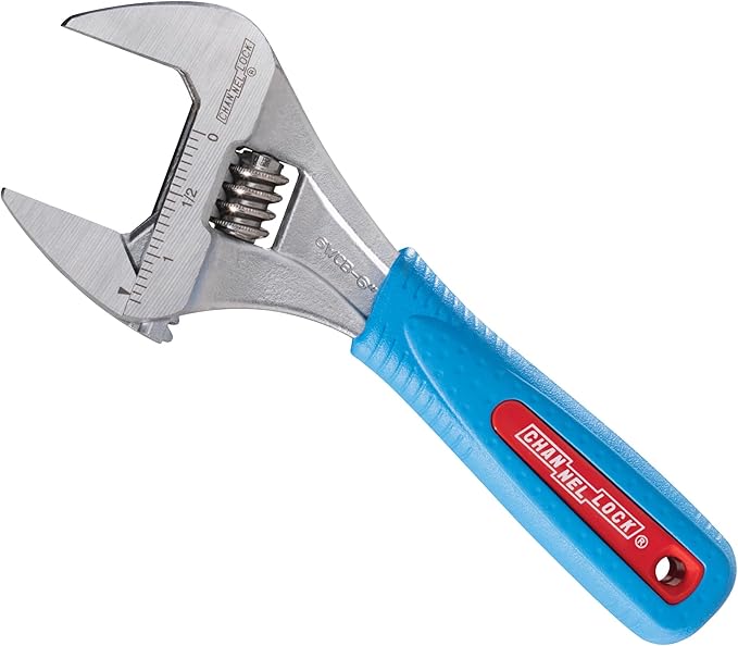 Channellock Wideazz Metric and SAE Adjustable Wrench 6 in. L 1 pc