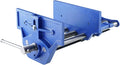 VEVOR Woodworking Vise, 13 inch Woodworking Bench Vise, Heavy-duty Cast Iron Vice for Workbench 10.6" Jaw Width, with Quick Release Lever for Woodworking, Cutting, and Drilling