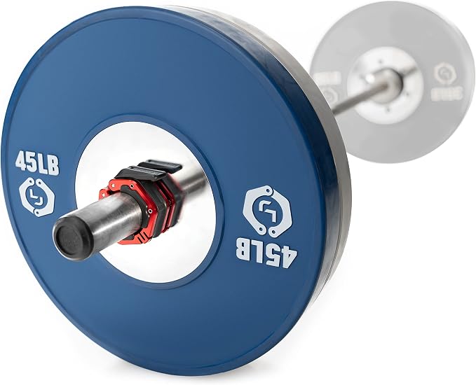 Lock-Jaw Flex Magnetic Barbell Collars/Clamps, 2"/50mm Olympic Bars