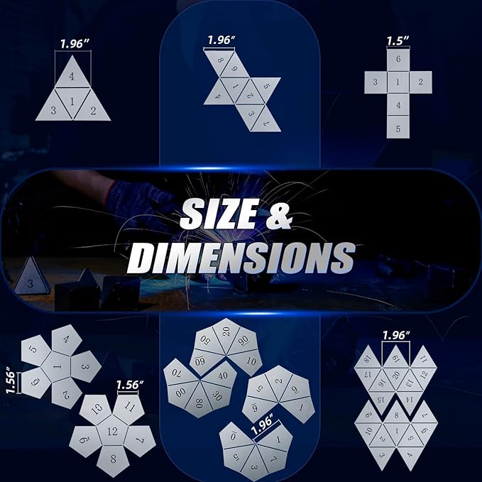 22 PCS Welding Coupons, Made of 17 Gauge Premium Mild Steel, Welding Dice for Beginner, Premium Welding Practice Kit, Welding Plate Kit for MIG, TIG Stick, Arc, Gas and Brazing