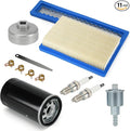 Oil Change Tune Up Kit Includes 122-0836 Oil Filter, 140-3116 Air Filter, 149-2341-01 Fuel Filter, 167-1638 Spark Plug, Fit For Onan RV QG Generators 5500 7000,HGJAA HGJAB HGJAC Maintenance Kit
