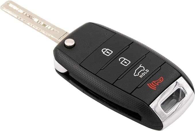 Keyless2Go Replacement for 4 Button Remote Key Kia NYODD4TX1306-TFL (TF F/L) 95430-2T560 (4D60 CHIP)