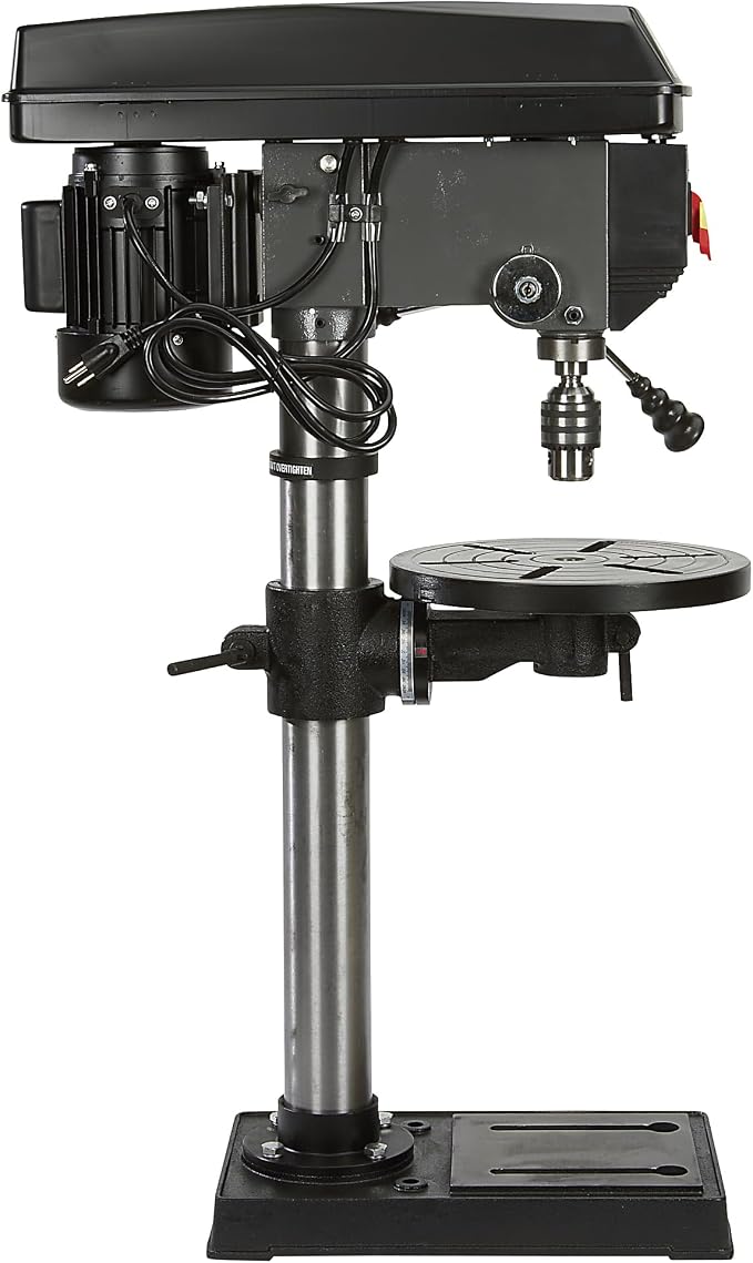 Klutch 13-Inch Benchtop Drill Press - 3/4 HP, 120 Volt Motor, 5/8-Inch Chuck with 1-Inch Drilling Capacity and 45-Degree Table Tilt