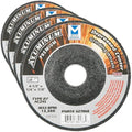 Mercer Industries 627060 Type 27 Grinding Wheel for Aluminum and Other Non-Ferrous Metals, 4-1/2" x 1/4" x 7/8", 25 Count (Pack of 4)