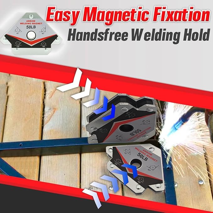 GUTIMORE MIG Welding Tools,22pcs,Chipping Hammer,13.5" Leather Welding Gloves,7" Speed Square,11" Welding Clamp,Soapstone Holder,50LB Welding Magnet,8" Welpers Pliers,MIG Nozzle Reamer,Wire Brush