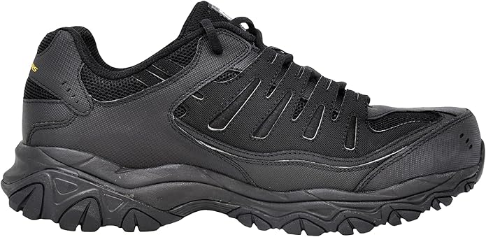 Skechers Men's Cankton Steel Toe Construction Shoe - Electrical Hazard Rated, Memory Foam