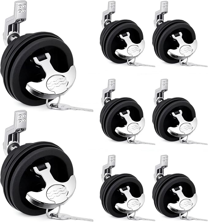Shimeyao 2.5" T Handle Boat Latch 3" Nylon Cam