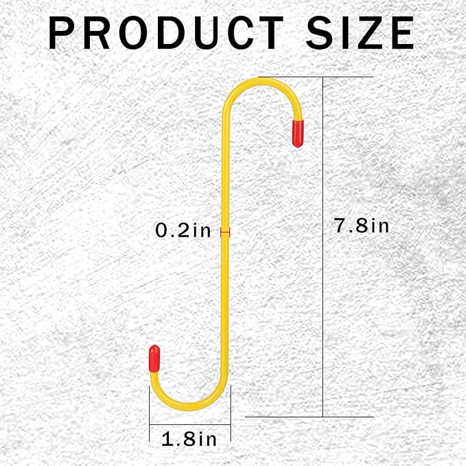 BFXM 4PCS Brake Caliper Hanger Caliper Hangers Hooks with Rubber Tips, Durable Steel, Rust-Proof Automotive Tools for Braking, Axle, Suspension, Herramientas para Extensión de Frenos