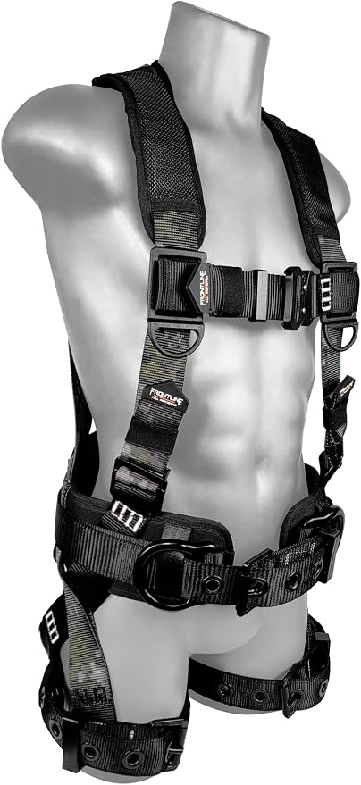 Frontline Full Body Harness | Suspension Trauma Straps| OSHA & ANSI Compliant