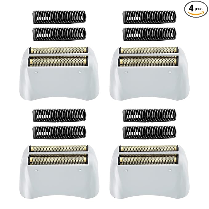 Andis 4 Pcs Pro Shaver Replacement Foil and Cutters Compatible with 17220/17230 Shaver ProFoil Lithium Replacement