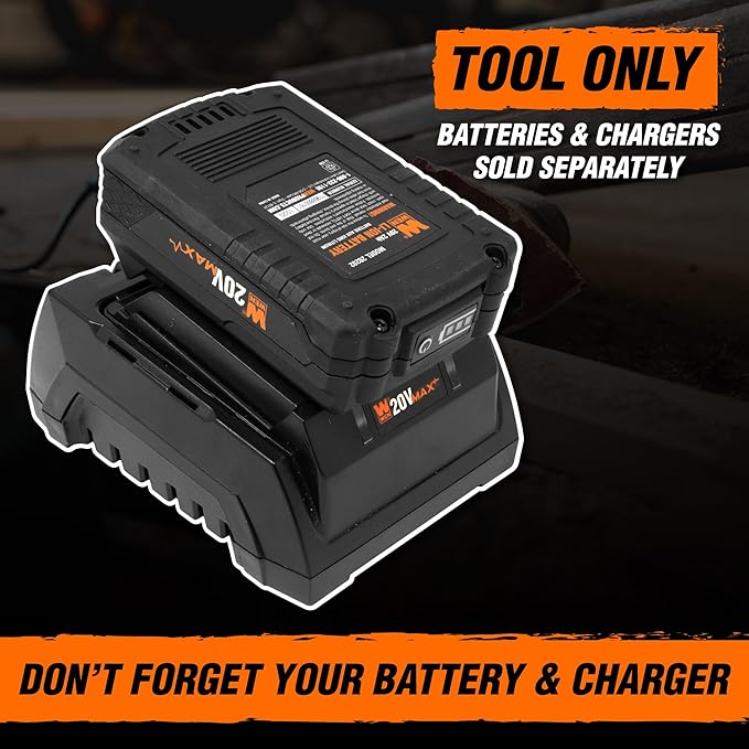 WEN Cordless Jigsaw, Brushless with Auto-Speed (Tool Only, 20V Max Battery Not Included) (20670BT)