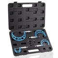 Beaiguna 4PCS Micrometer Set, 0-1"/1-2"/2-3"/3-4" Machinist Outside Micrometer Measuring Tool, Ultra-Precision 0.0001" Graduation Micrometers, Professional Machinist Tools Set