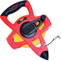 Crescent Lufkin 1/2" x 300' Hi-Viz Orange Fiberglass Tape Measure - FE300,orange/black