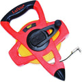 Crescent Lufkin 13mm (1/2") x 50m (164') Hi-Viz Orange Fiberglass, 2-Sided, Metric - FM050CME