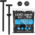 100 Pcs Automotive Universal Nylon Tie Buckles, Heavy-Duty Self-Locking, New Multifunctional Automotive Fasteners for DIY Auto Repair, Home & Office Use