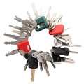 24 Heavy Equipment Keys Master Set, Construction Ignition Key Set Fits Case,Komatsu,Hyster, Cat, JCB, Daewoo, JLG, JD, Forklift, Crown, Volvo, Toyota.