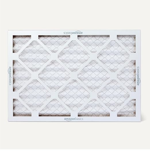 Amazon Basics MERV 5 AC Furnace Air Filter, 14x20x1 inches, 6-Pack (Actual size: 13.75" x 19.75" x 0.75")