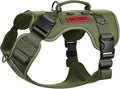 OneTigris No-Pull Tactical Dog Harness Reflective Vest for Medium Dogs | Military-grade 1000D Nylon Easy Control Vest – Adjustable Dog Harness with Hook & Loop Panels for Walking, Hiking, Training