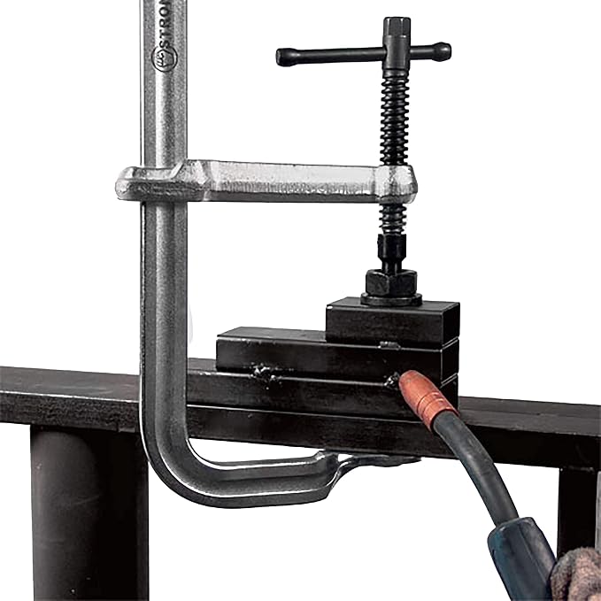 Strong Hand Tools Regular Duty Bar Clamp, Clamping Pressure: 2,400 LBS, Throat Depth: 5-1/2″, UM165, Capacity: 16.5", Strong Hand Tools,