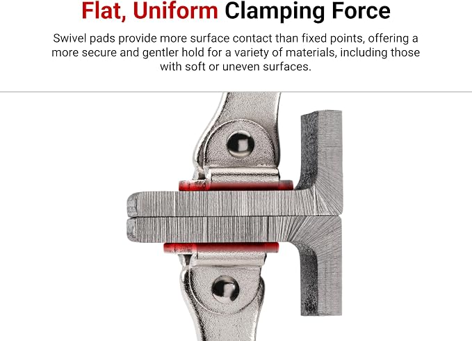 TEKTON Locking Pliers and Swivel C-Clamp Set (10-Piece) | PLK99908