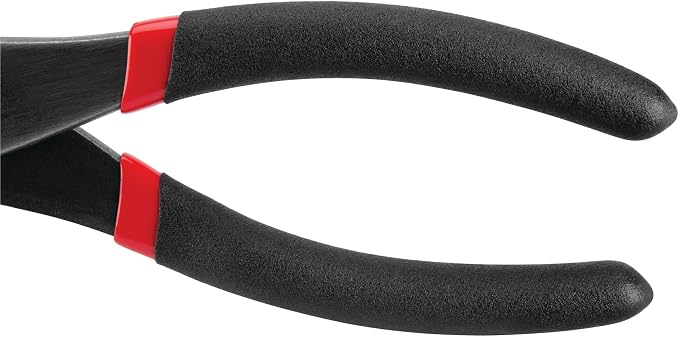 Performance Tool W1705 Pliers Set with Rack (10 Pieces) - Double Dipped Grip Handles, Heat-Treated Alloy Steel, Free Standing or Pegboard Hanging, Machined Jaws, Induction Hardened Cutting Edges