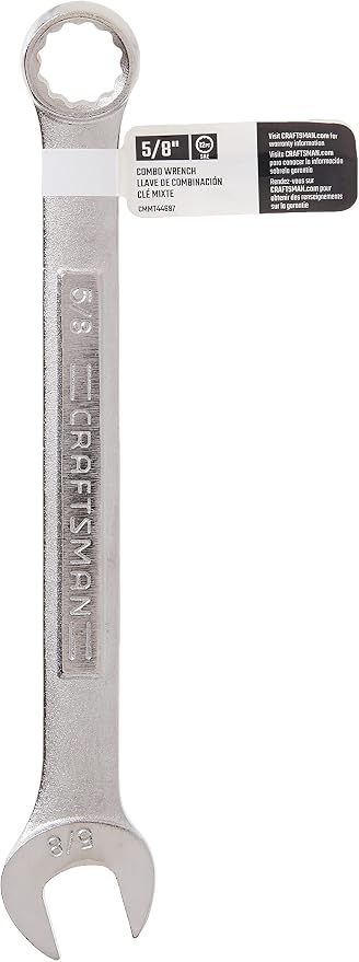 CRAFTSMAN Combination Wrench Set, SAE, 5/8-Inch (CMMT44697)
