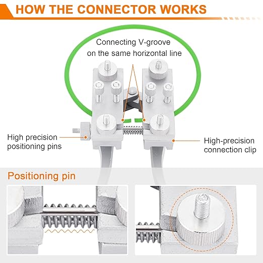 JIAWANSHUN PU Round Belt Welding Machine Polyurethane Belt Welder Round Belt Welder 110V with 150-400 ℃ Adjustable Temperature Electric Soldering Iron Eagle Belt Splicer(One Set)