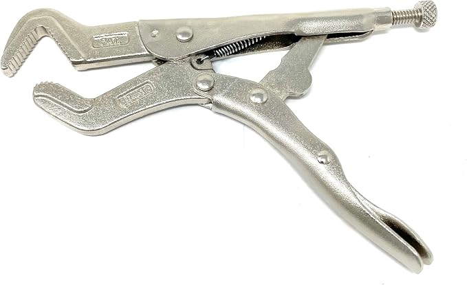 CTA Tools 9390 Small Parrot Pliers, K Tool for Sway Bar Link Removal, Adjustable Grip with 3-Side Fastener Hold, Heavy-Duty Chrome-Molybdenum Steel Construction, 7 inch