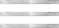 Westcott Stainless Steel Rulers with Non-Slip Cork Backing, Back-to-School, School Supplies, Classroom Supplies, 18-Inch, 3-Pack