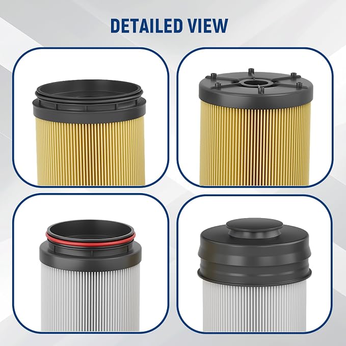 2025-2026 68677800AA Fuel Filter Water Separator and 68677810AA Oil Filter | 6.7 Cummins Fuel Filter and Oil Filter Kit, Fits for 2025-2026 Ram 2500 3500 4500 5500 6.7L Cummins Turbo Diesel Engines