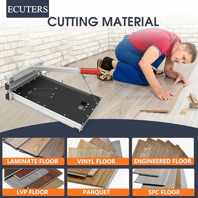 Replacement Blade for ECUTERS 13“ Laminate Floor Cutter B0D9SP3NXS for Laminate Floor Vinyl Plank Engineer Wood LVP LVT VCT SPC WPC (Full table Blade)