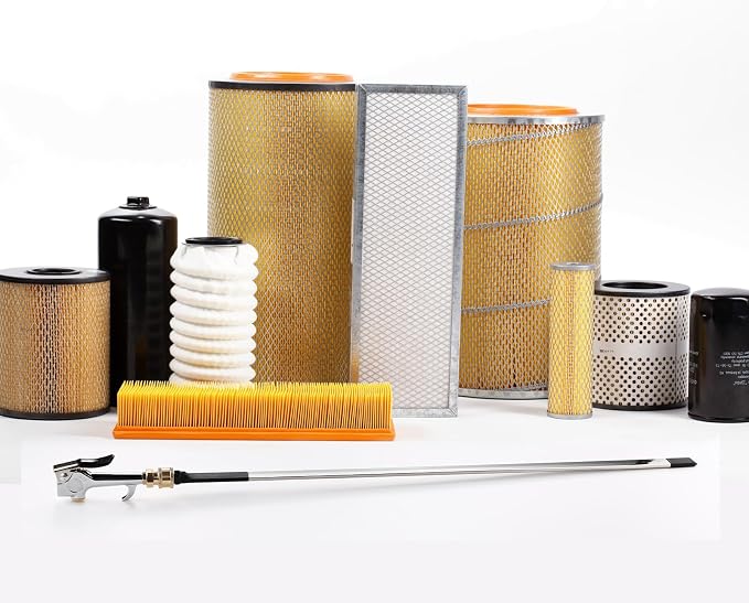 Threlaco 16" Air Filter, Radiator Cleaning Wand for High Efficiency Cooling Systems and Radiators, Water Air Cleaning Wands for Blow out Wash out Kit, Home Car Truck Power Washer Wand