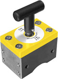 Magswitch MagSquare Magnetic Welding Square Base Clamp Holder for Welding Kit, Tools, Supplies and Accessories, Magnet Switch with On/Off Capabilities, yellow/Silver/Black, 1050 LBS | Heavy duty welding square made for fast, repeatable magnetic positio...