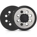 Sander Pad Replacement for Dewalt, 2 Pack 5" 8 Hole Hook and Loop Orbital Sander Metal Pad Compatible with DeWalt DWE6421 6421K DWE6423 6423K DCW210B Random Orbital Sanders (4 Screw Holes)