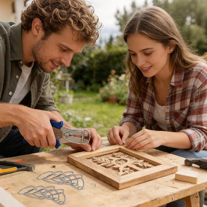 Multi-Purpose Framing Clip Spring Miter Clamps Spring Clamps for Stretching Art Canvas Carpentry Wooden Furniture Cabinet Making Carpentry