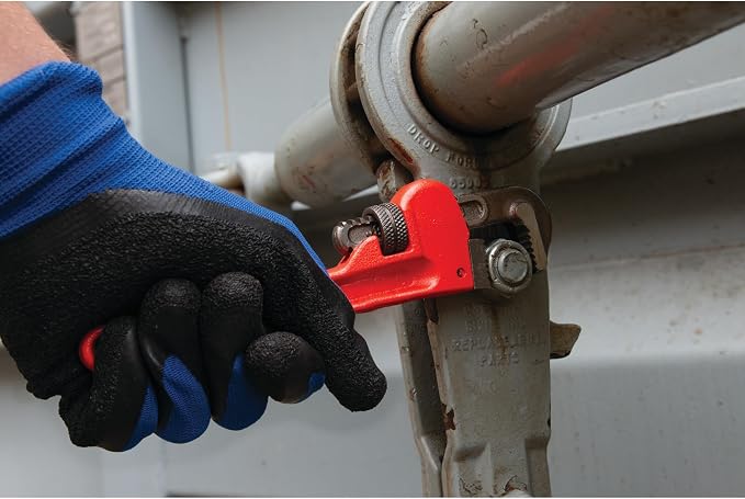 Performance Tool W1133-8B 8 in. Red Adjustable Pipe Wrench