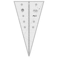 Creative Grids 30 Degree Triangle Quilt Ruler – CGRSG1 – Made in USA, 10-3/4in x 19-1/2in, Non-Slip Grip Acrylic Quilting, Sewing, Crafting, Patchwork Ruler & Template
