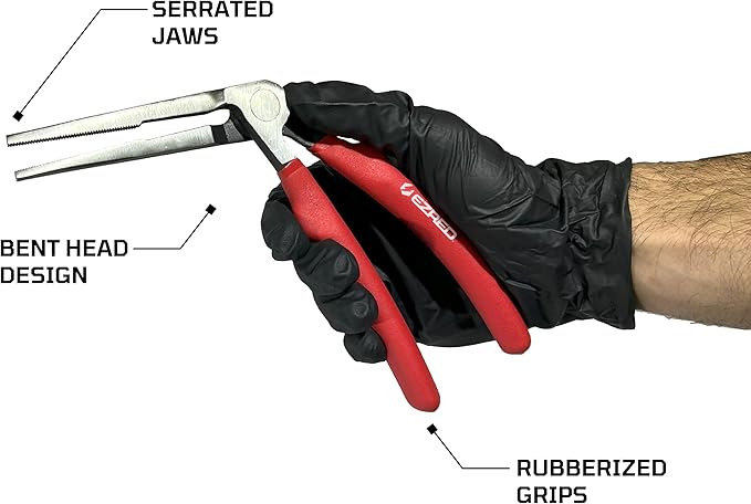 EZRED KWP2 Kiwi Bent Head Needle-Nose Pliers, Set of 2