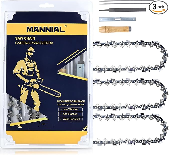 3 Pack 20 Inch Chainsaw Chain .325" .050" 80DL Fits SP33G Husqvarna 450R