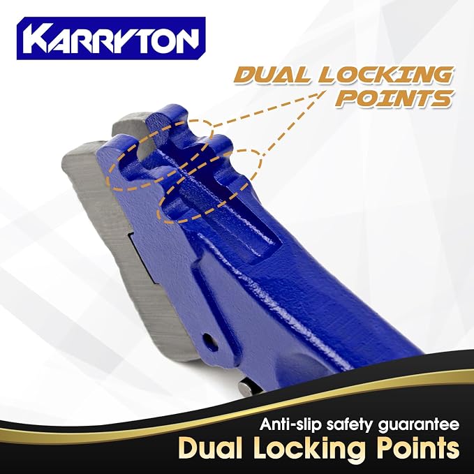 14" Chain Pipe Wrench 2" - 5" Pipe Diameters, 18.5" Chain Length Max Breaking Load 5500Lbs, Heavy Duty Plumbing Tool for Pipe Installation, Oil Fields Operations and Maintenance