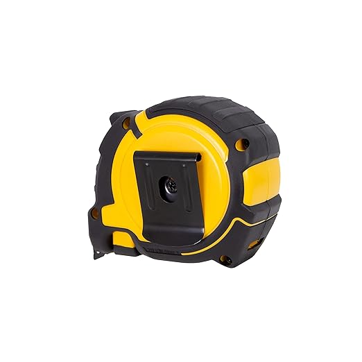 Komelon 26-Ft/8m Contractor TS Wide Blade Tape Measure with Backside Printing, Manual Lock, Long Standout (93425IM)