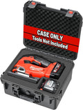 Hard Case for Milwaukee Jigsaw M18 - Storage Case Replacement for Jig Saw | Tool Carrying Case for Milwaukee D-handle Jig Saw 2737-20 Batteries & Charger Combo Kit Waterproof & Shockproof Storage Box