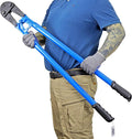 42 IN Bolt Cutter with Drop Forged CRV Alloy Steel Blades,with Ergonomic Handle,Heavy Duty Metal Cutter for Rebars, Chains, Locks, Wires, Bolts, Fence.