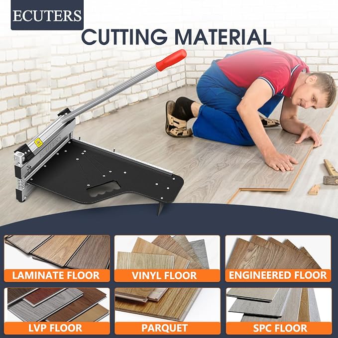 Replacement Blade for ECUTERS 13“ Laminate Floor Cutter B0D9SQN59N for Laminate Floor Vinyl Plank Engineer Wood LVP LVT VCT SPC WPC (Half table Blade)