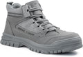 GUSAYEX Steel Toe Boots for Men Puncture Resistant Safety Work Boots with Kevlar Midsole Industrial Lightweight Men's Work & Utility Protective Shoes for Construction Warehouse Factory