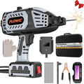 Portable Welding Machine 110V, Portable Handheld Welder with IGBT Inverter 5 Variable Current Adjustment, Electric ARC Stick Welder Gun for 1/16"-1/8" Rods, Carring Case &20 Rods Included