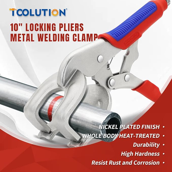10-Inch welding locking pliers, Heavy Duty Vise Grips Plier | Quick-Release Lever, vise grips & locking pliers