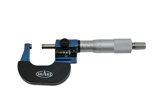 Shars 0-25mm Digit Outside Micrometer 303-2402 New !)