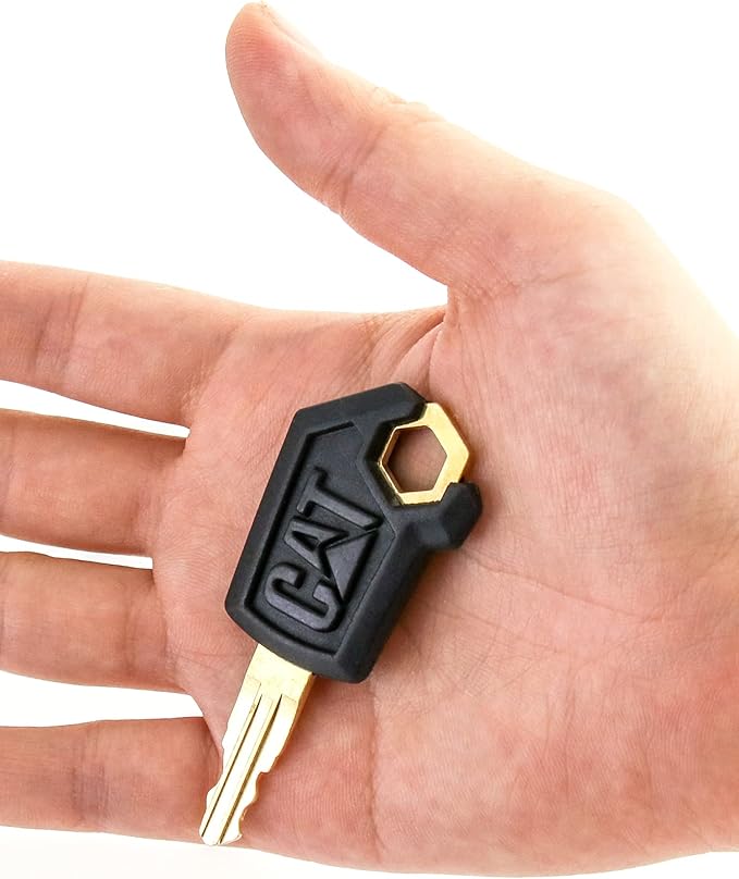 QWORK Equipment Keys, 20 Pack Replacement Keys Compatible with Caterpillar